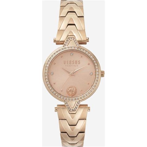 versus versace watch rose gold|versus by versace women's watch.